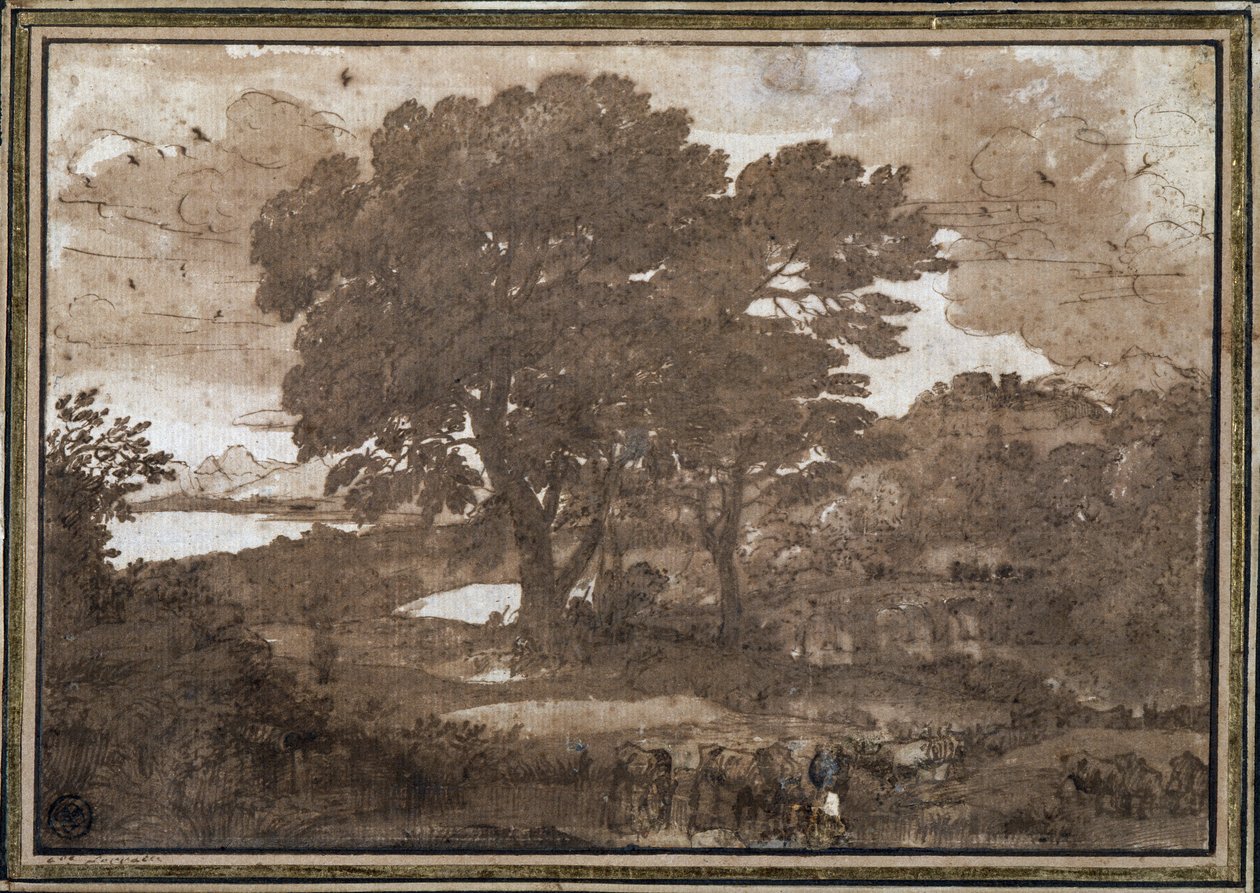 Paisagem de Claude Lorrain