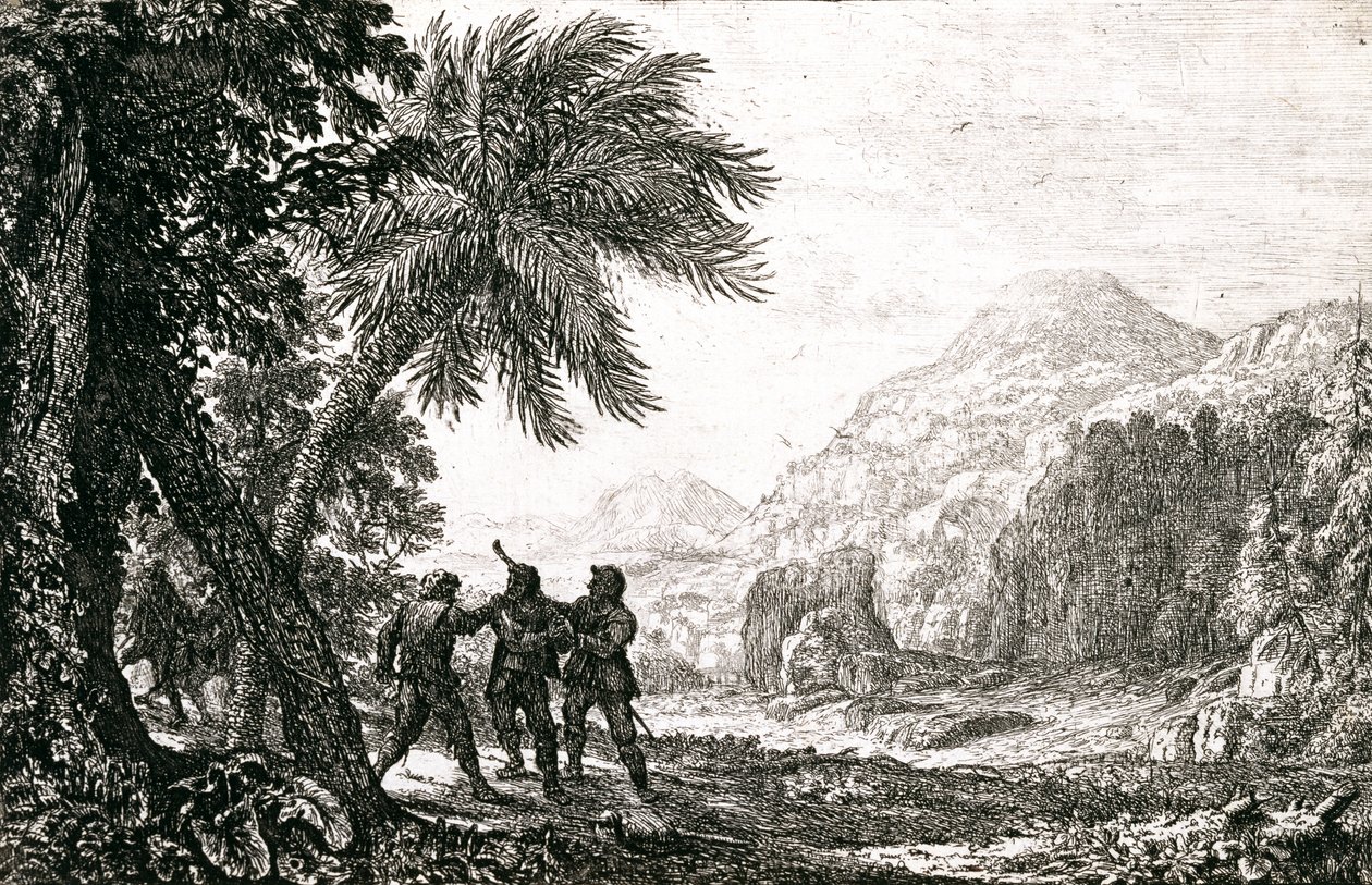 Paisagem com Brigands de Claude Lorrain