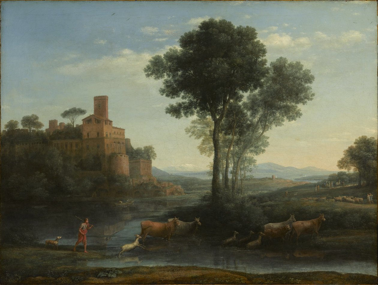 Paisagem com a Viagem de Jacob de Claude Lorrain
