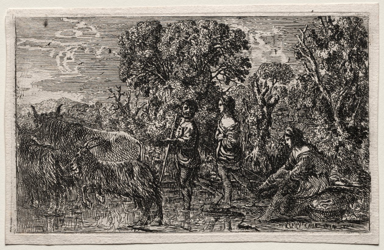 A travessia do vau de Claude Lorrain