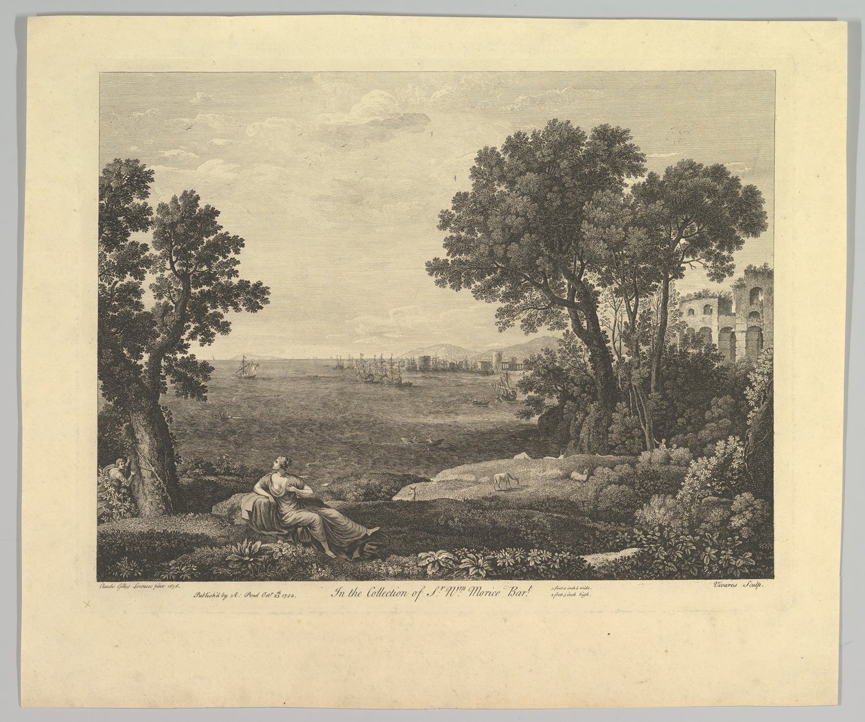 Floresta. de Claude Lorrain