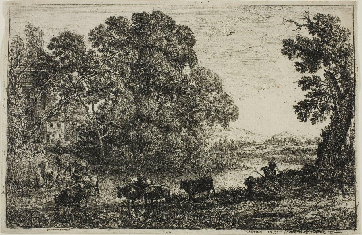 O vaqueiro de Claude Lorrain