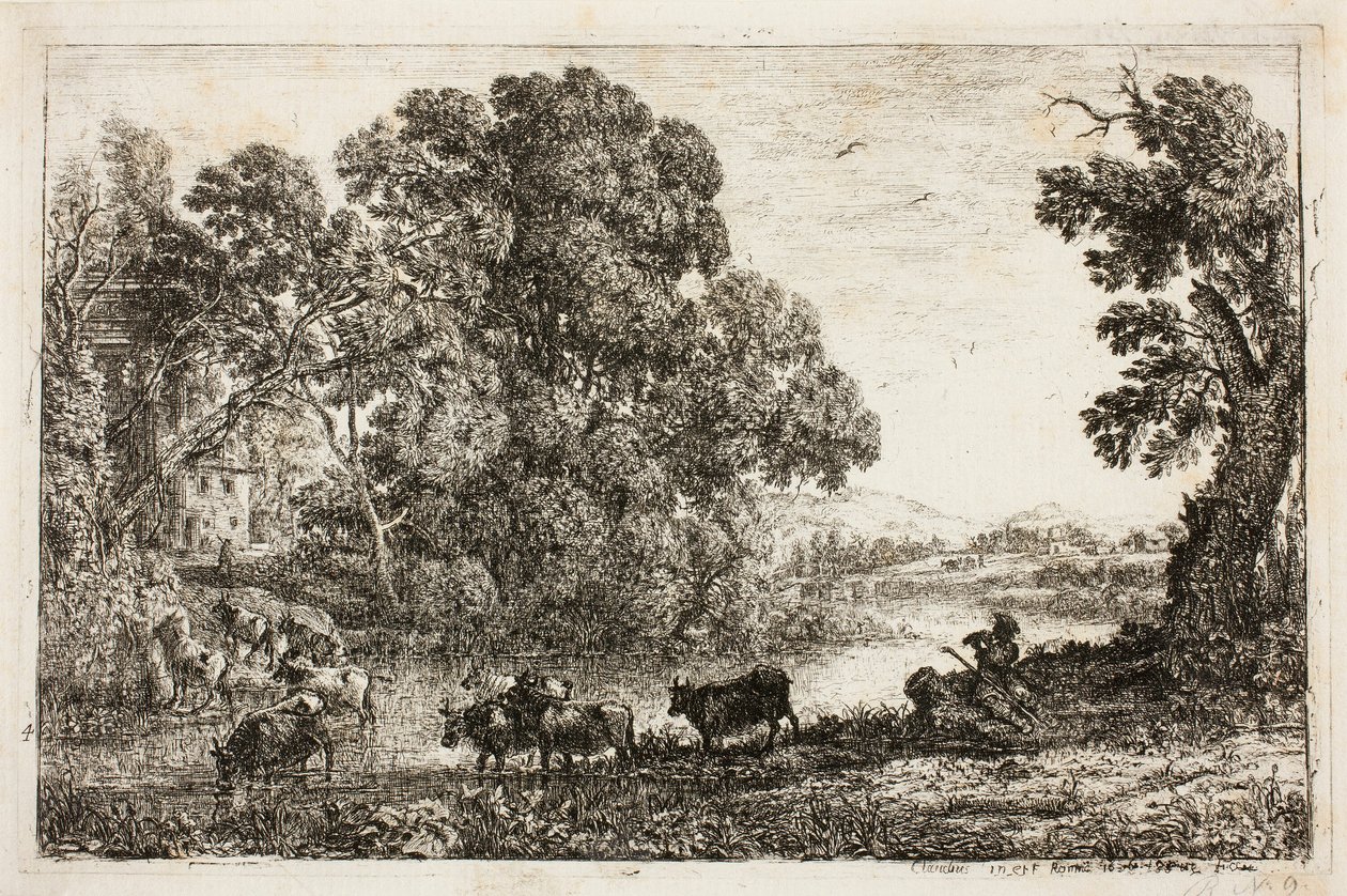 O vaqueiro de Claude Lorrain