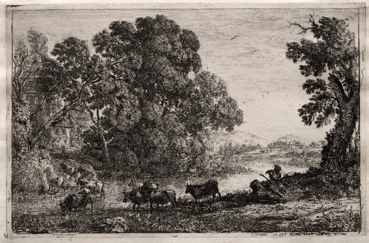 O vaqueiro de Claude Lorrain