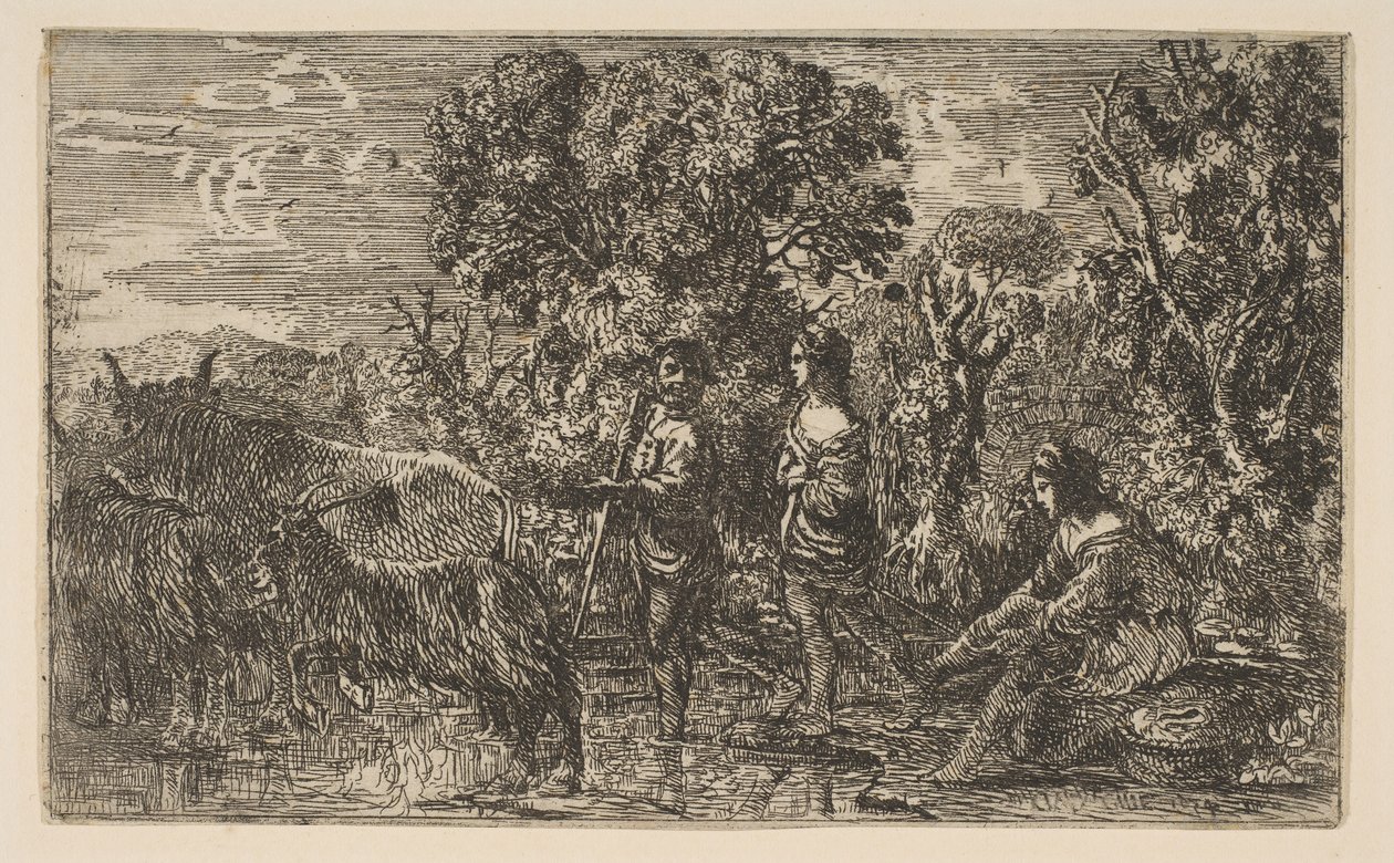 O Ford, 1634. de Claude Lorrain