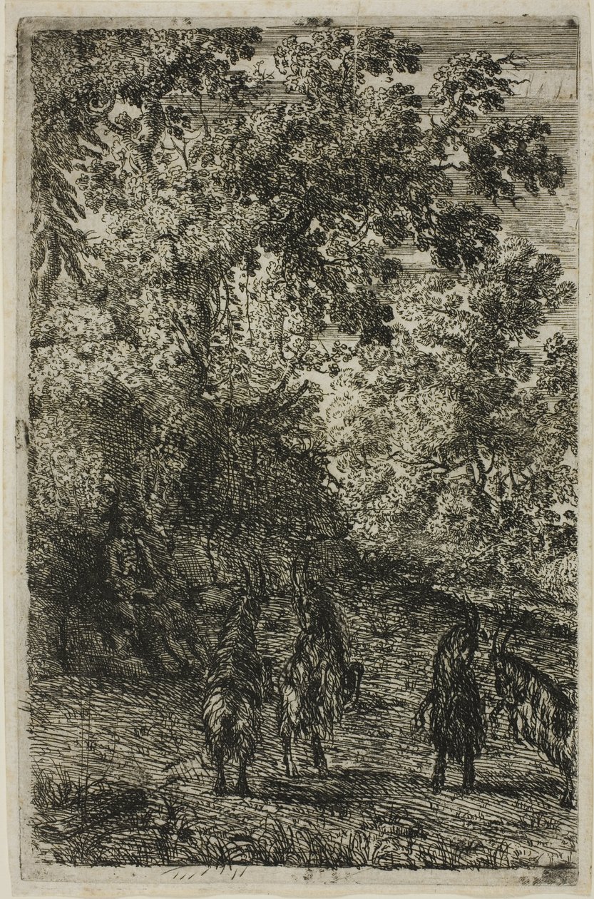 As quatro cabras de Claude Lorrain