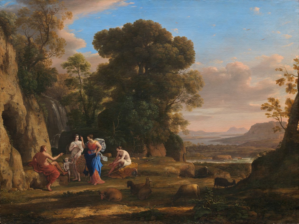 O Julgamento de Paris de Claude Lorrain