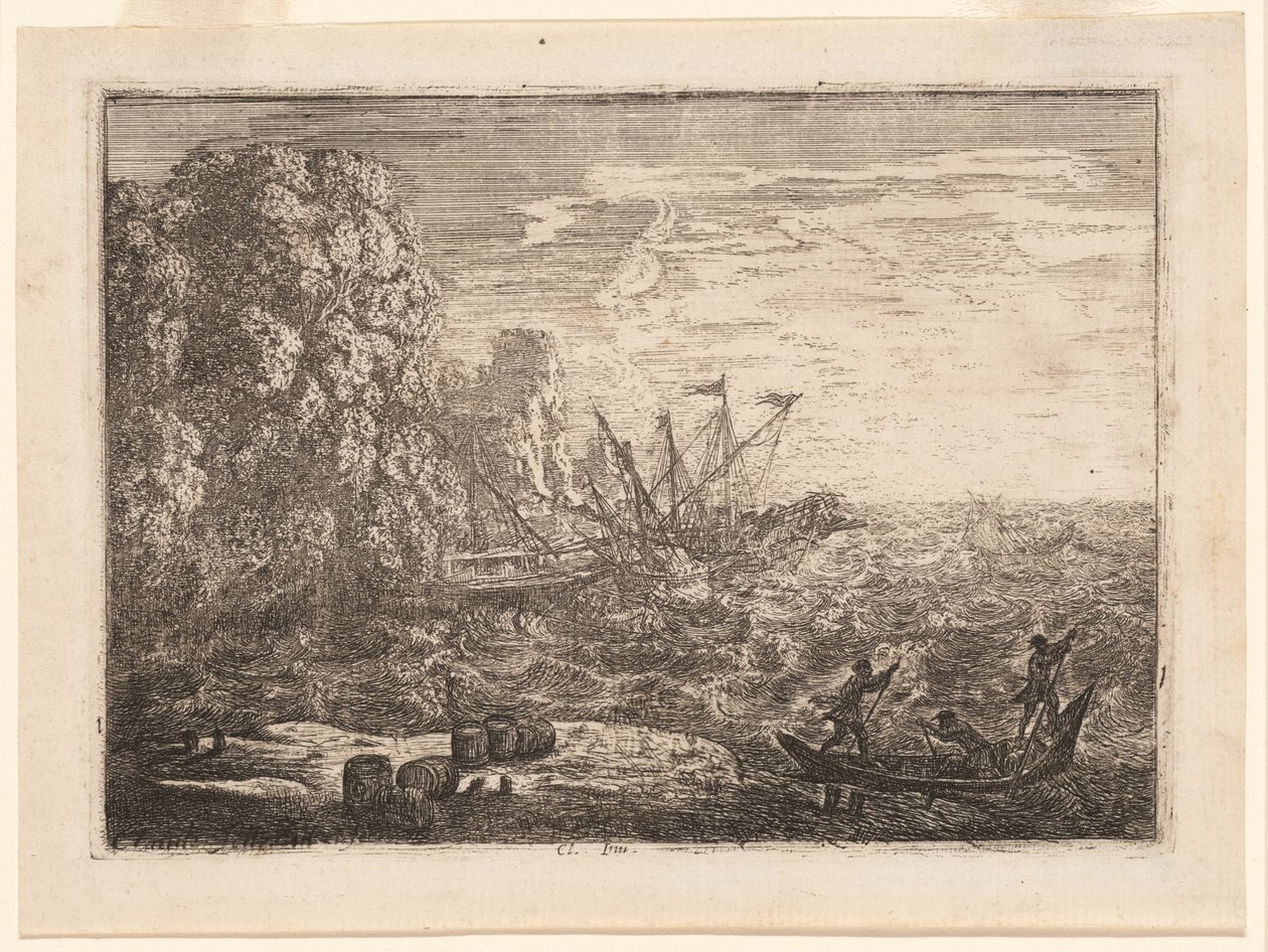 A tempestade de Claude Lorrain