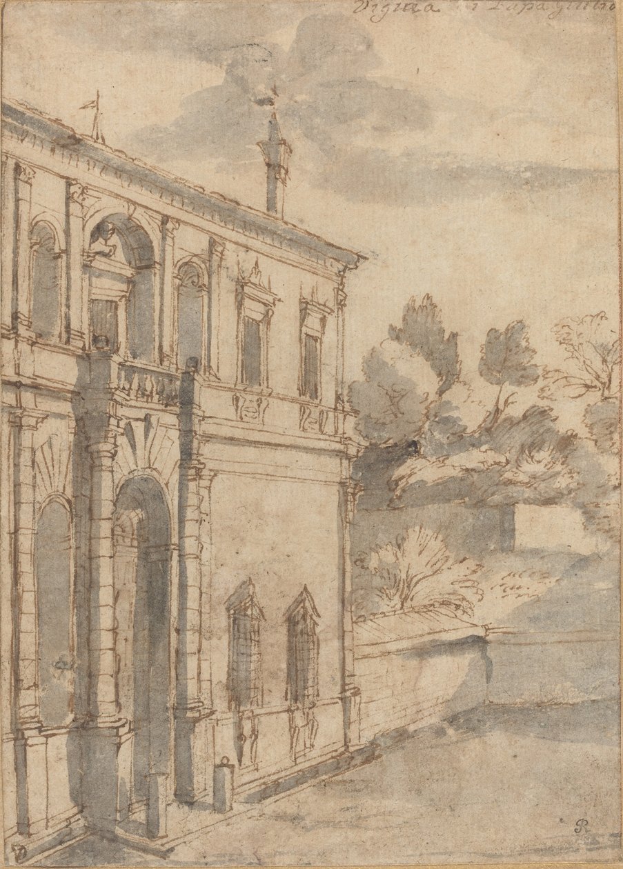 Vila do Papa Júlio de Claude Lorrain
