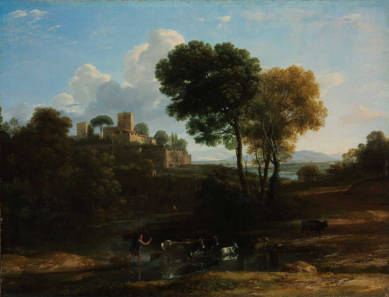 Villa na Campagna Romana de Claude Lorrain