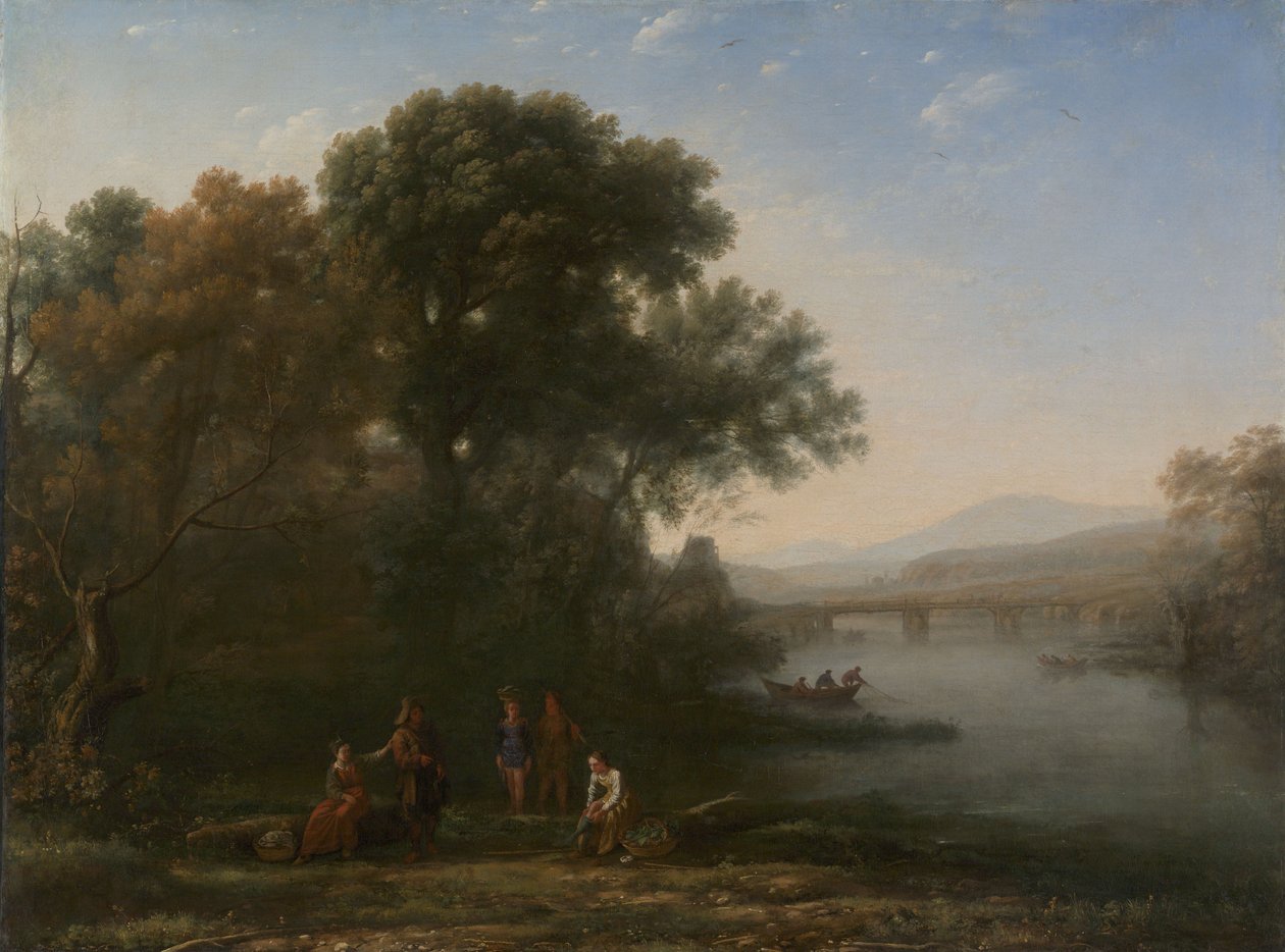 O Ford, c.1636 de Claude Lorrain