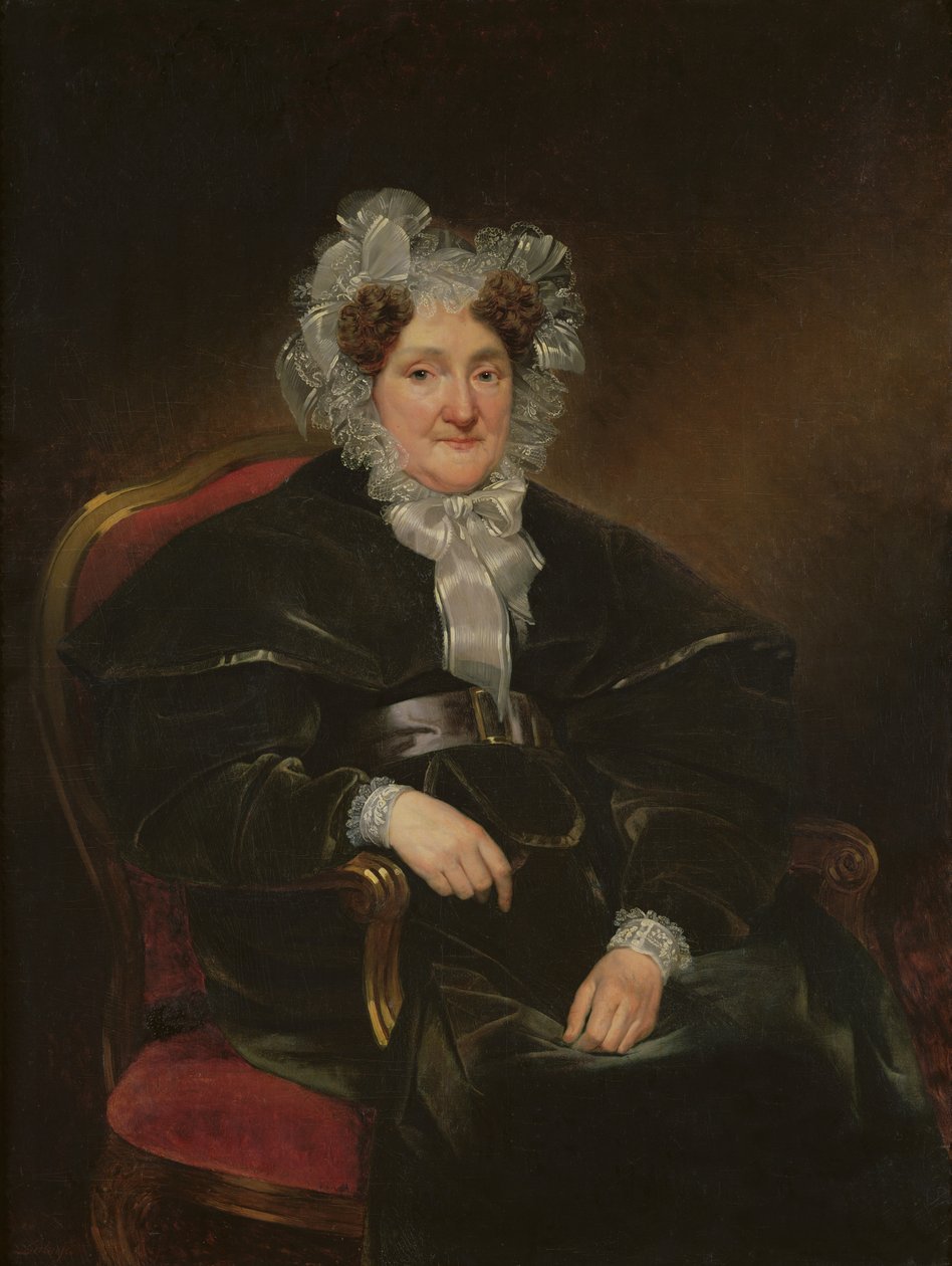 A duquesa de Feltre, 1828 de Claude Marie Dubufe