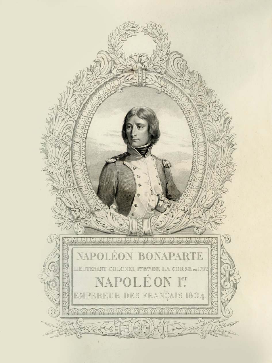Napoleão Bonaparte, 1804, 1839. de Claude Marie François Dien