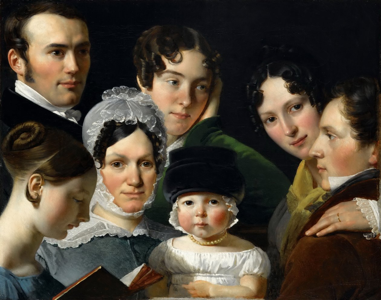 A Família Dubufe de Claude Marie Paul Dubufe