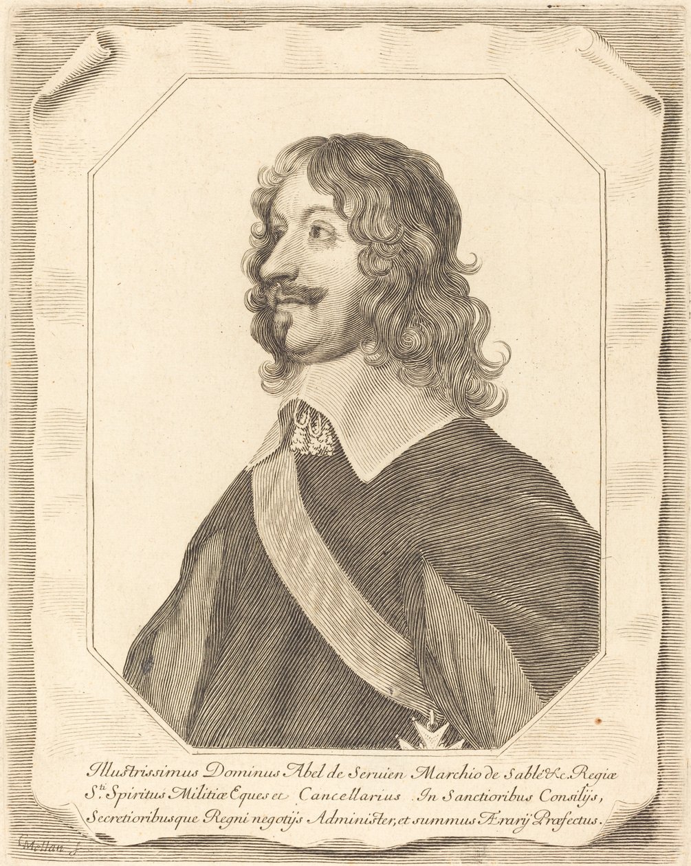 Abel Servien de Claude Mellan