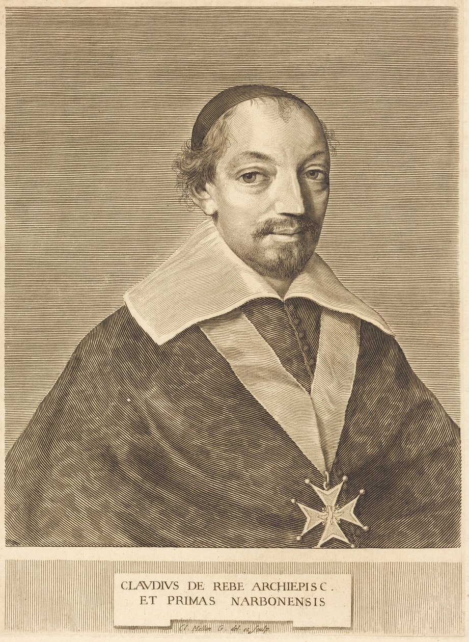 Claude de Rebe de Claude Mellan