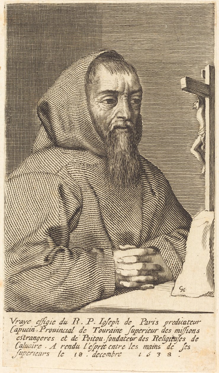 François Le Clerc Du Tremblay, conhecido como Padre Joseph de Claude Mellan