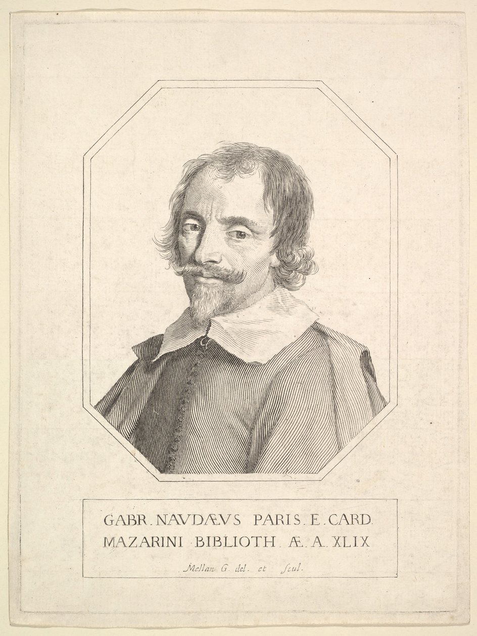 Gabriel Naudé, 1648. de Claude Mellan