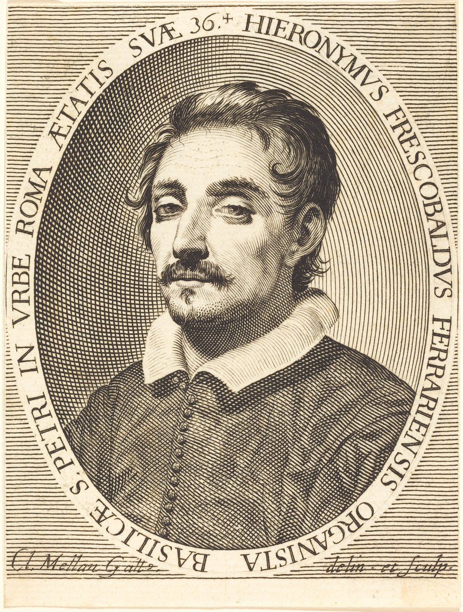 Girolamo Frescobaldi de Claude Mellan