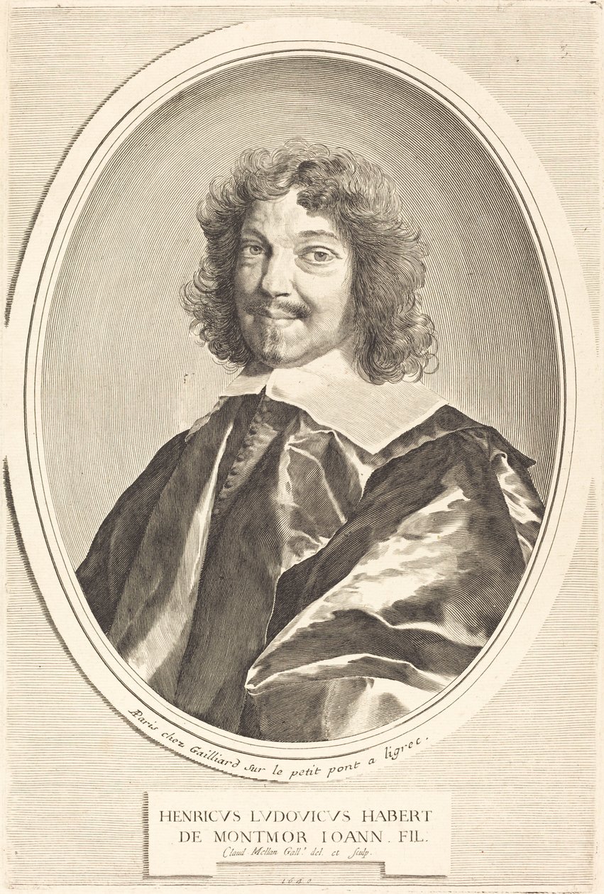 Henri-Louis Habert de Montmor de Claude Mellan