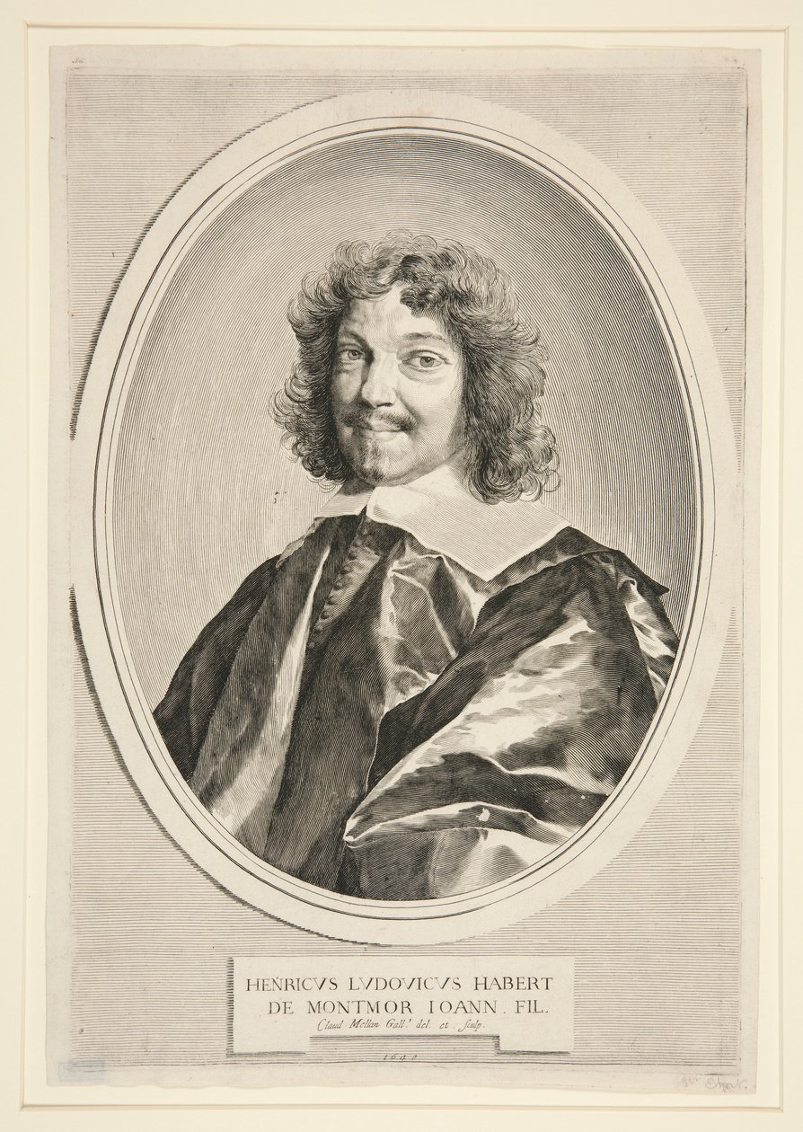 Henri Louis Habert de Montmor de Claude Mellan