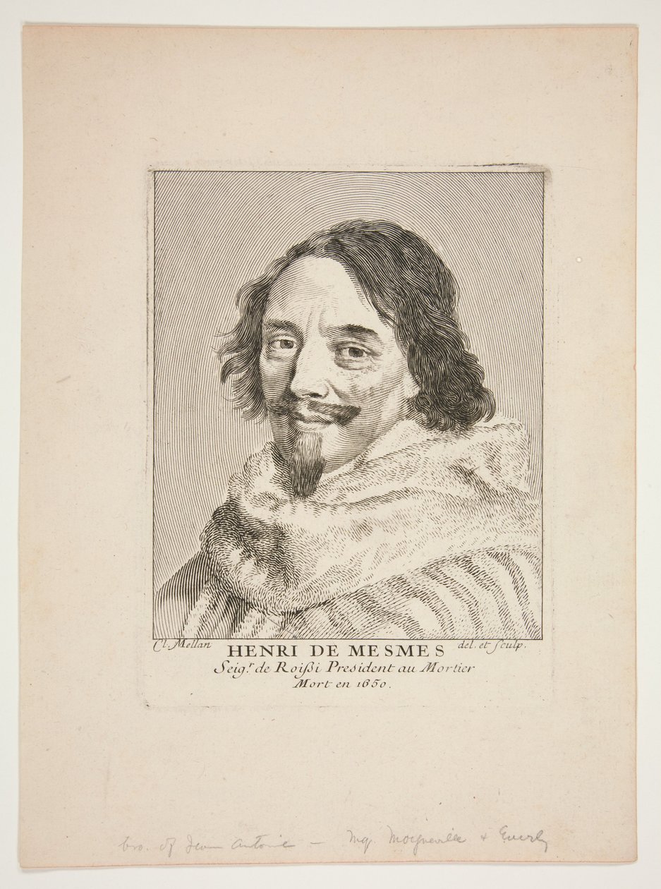 Henri de Mesmes de Claude Mellan