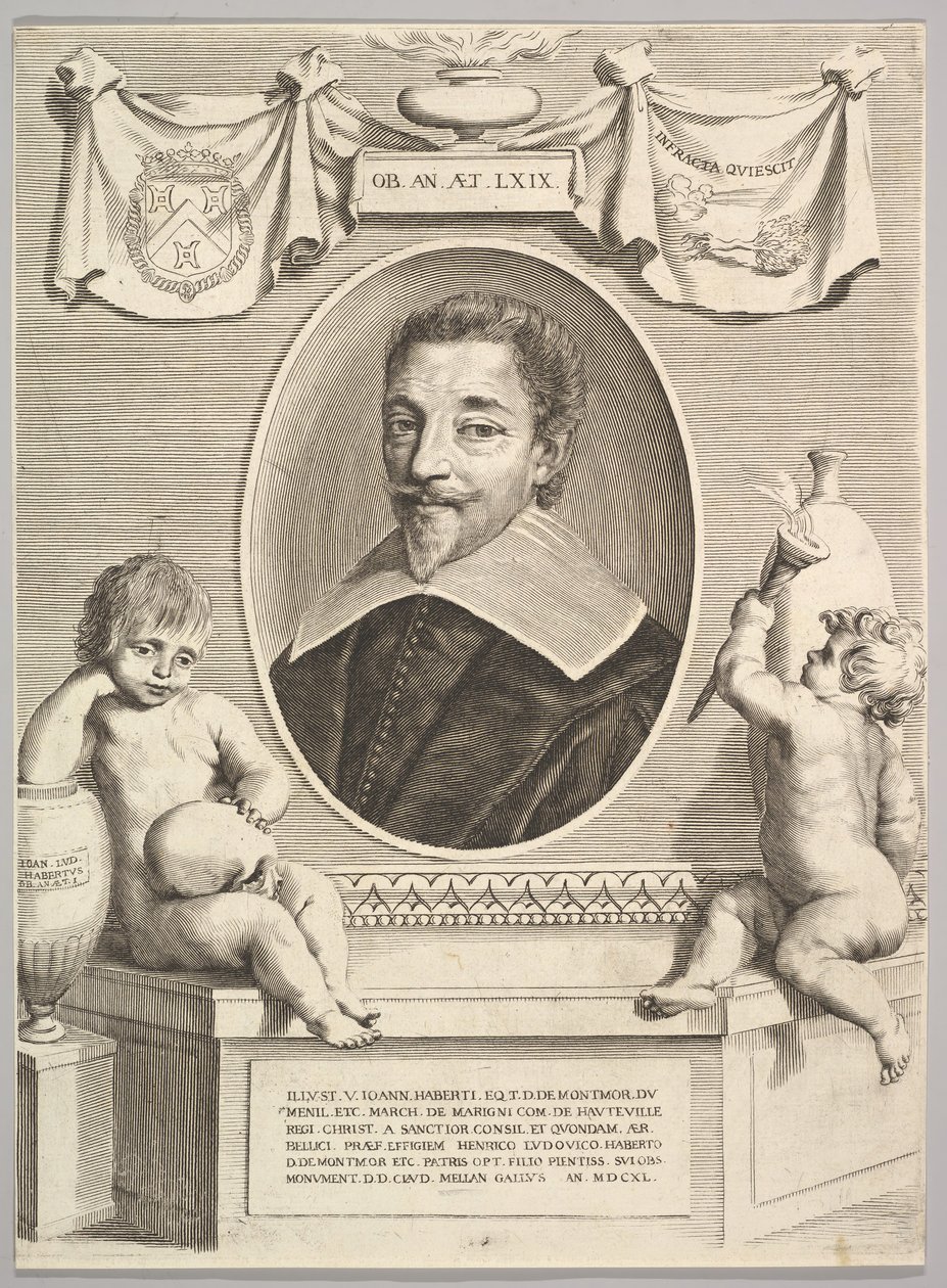 Jean Habert de Montmor, 1640. de Claude Mellan