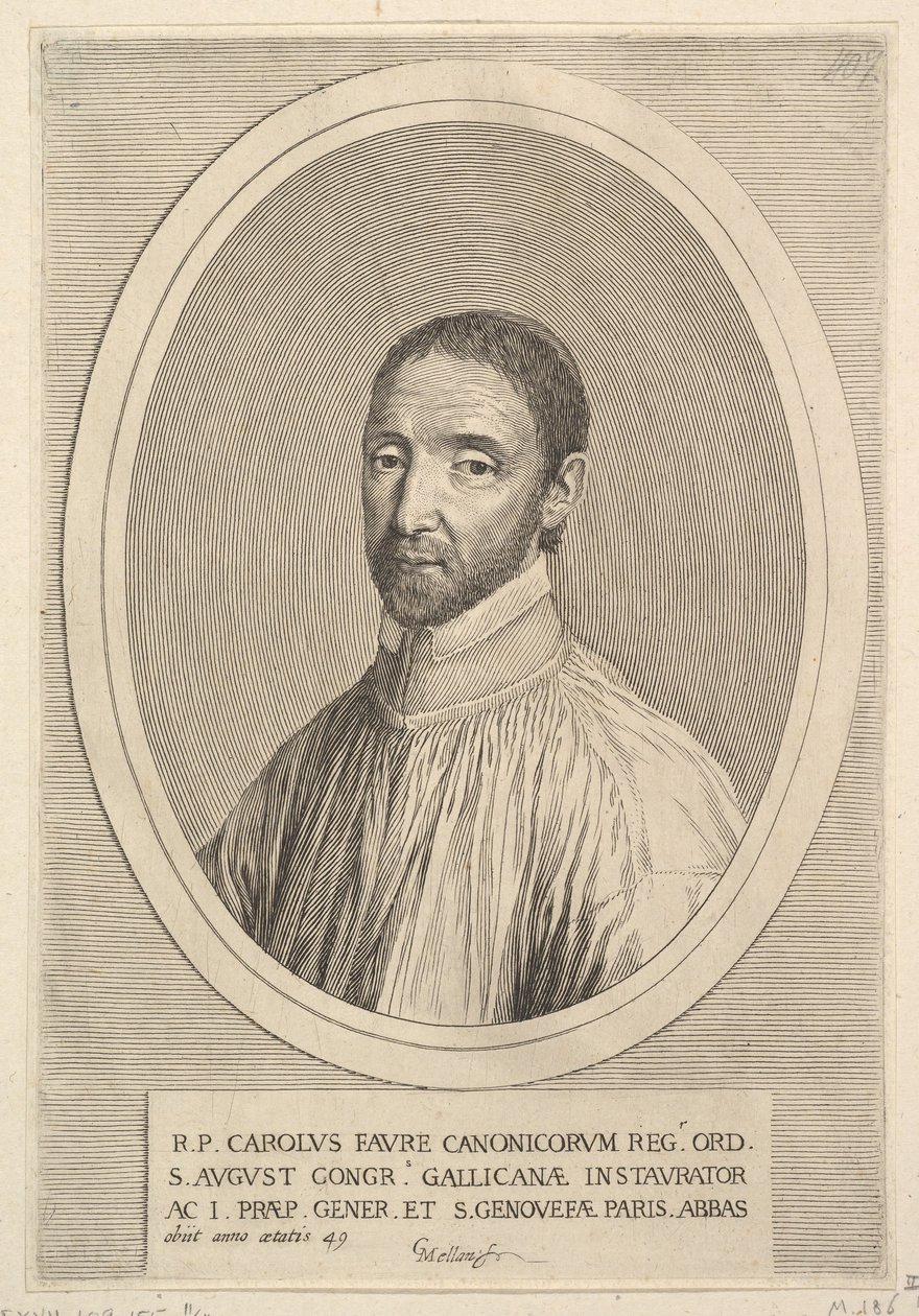 Padre Carlos Faure. de Claude Mellan