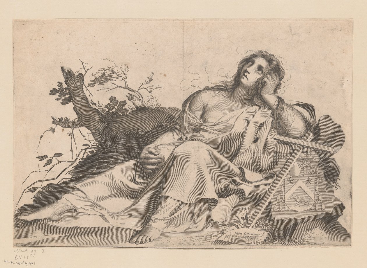 Maria Madalena de Claude Mellan