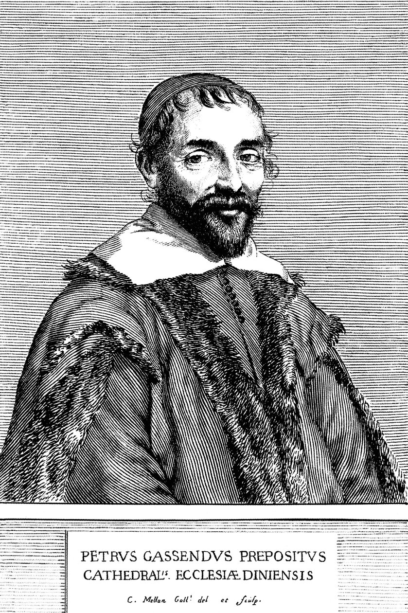 Pierre Gassendi, filósofo francês, cientista, astrônomo e matemático, século XVII. de Claude Mellan