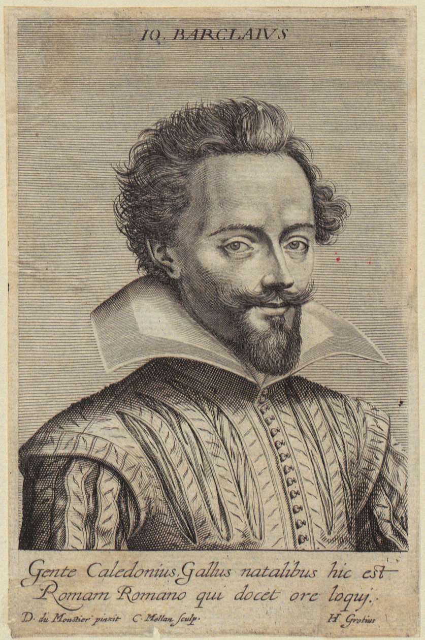 Retrato de Jean Barclay de Claude Mellan