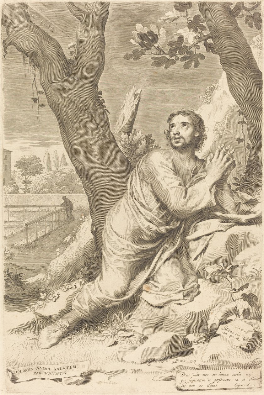 Santo Agostinho de Claude Mellan