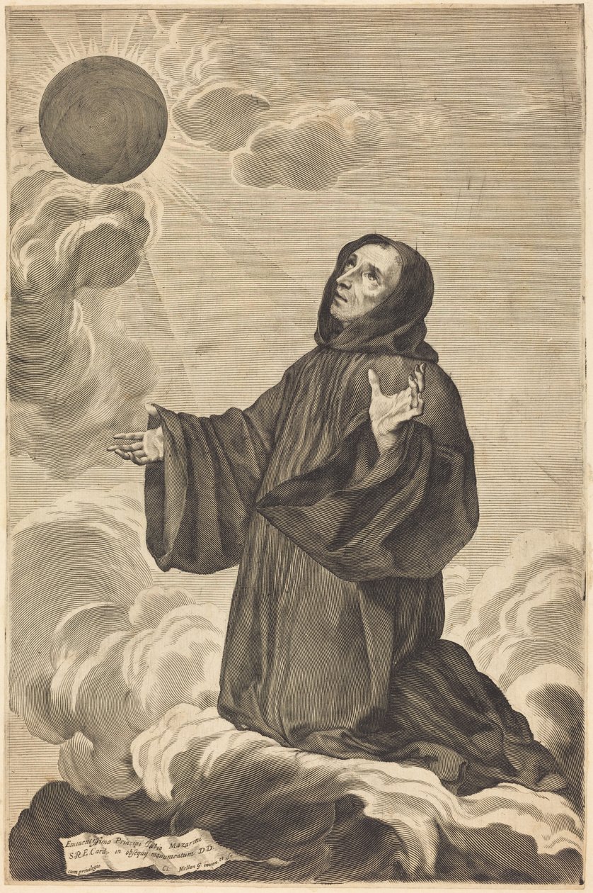 São Bento de Claude Mellan
