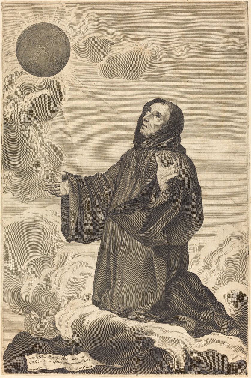 São Bento de Claude Mellan