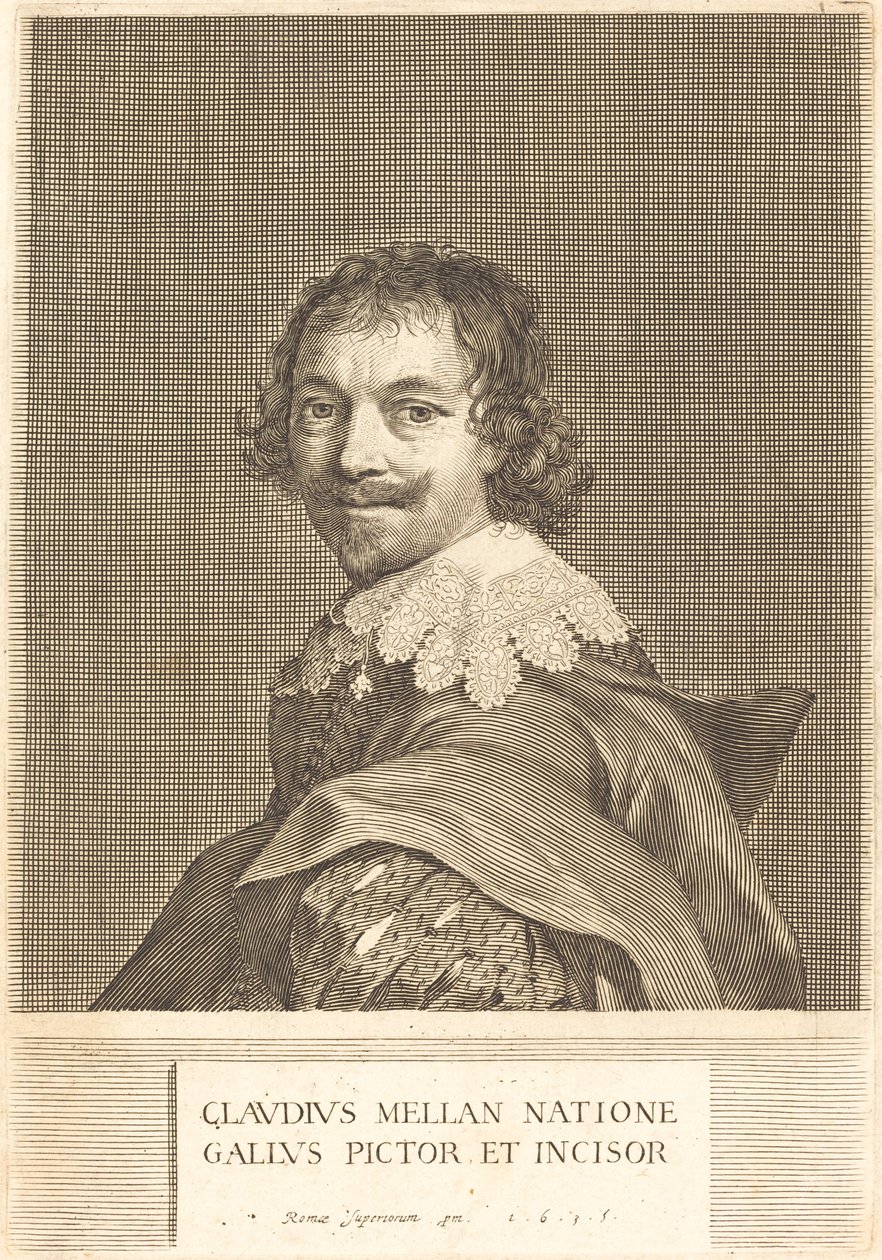 Auto-retrato de Claude Mellan