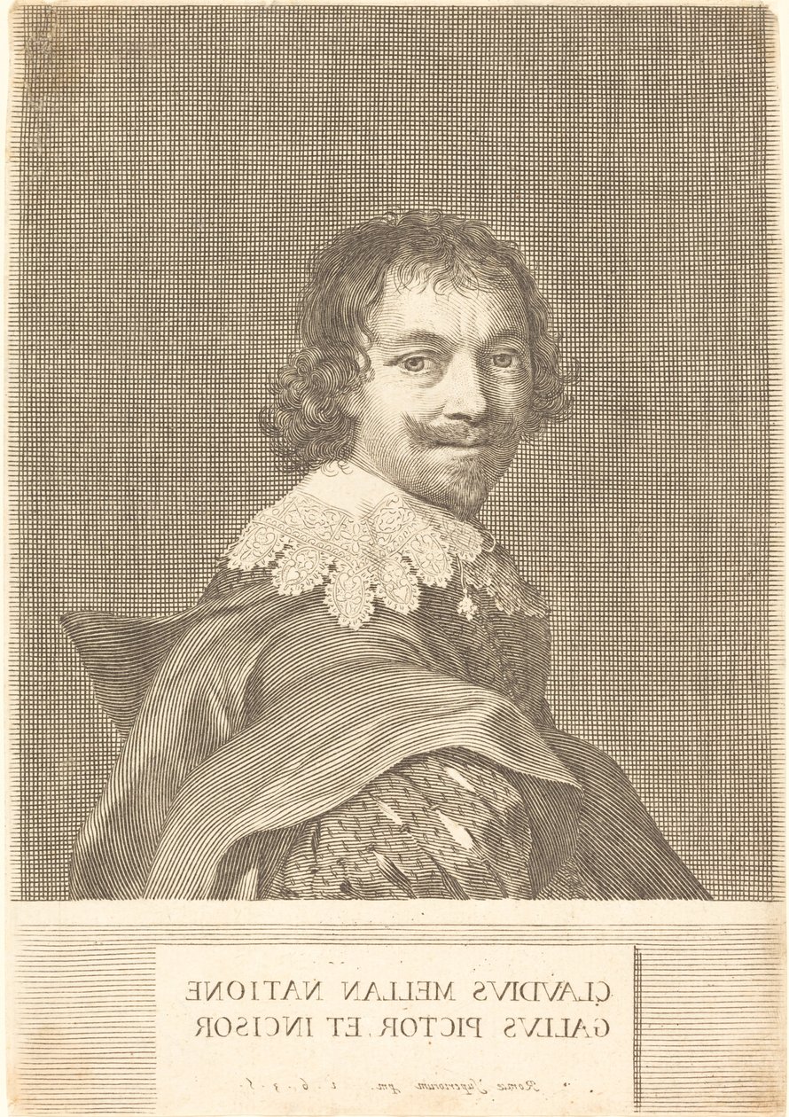 Auto-retrato de Claude Mellan