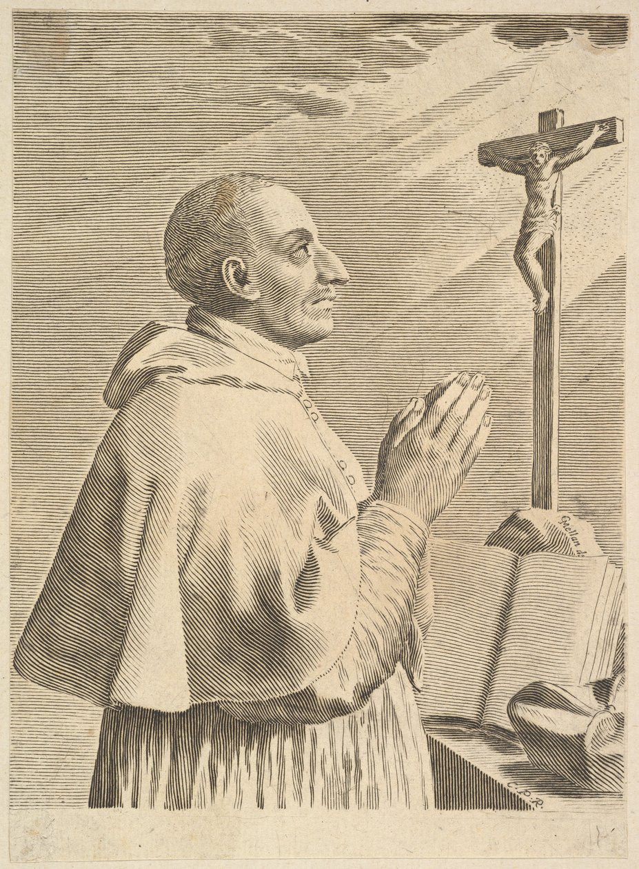 São Carlos Borromeu de Claude Mellan