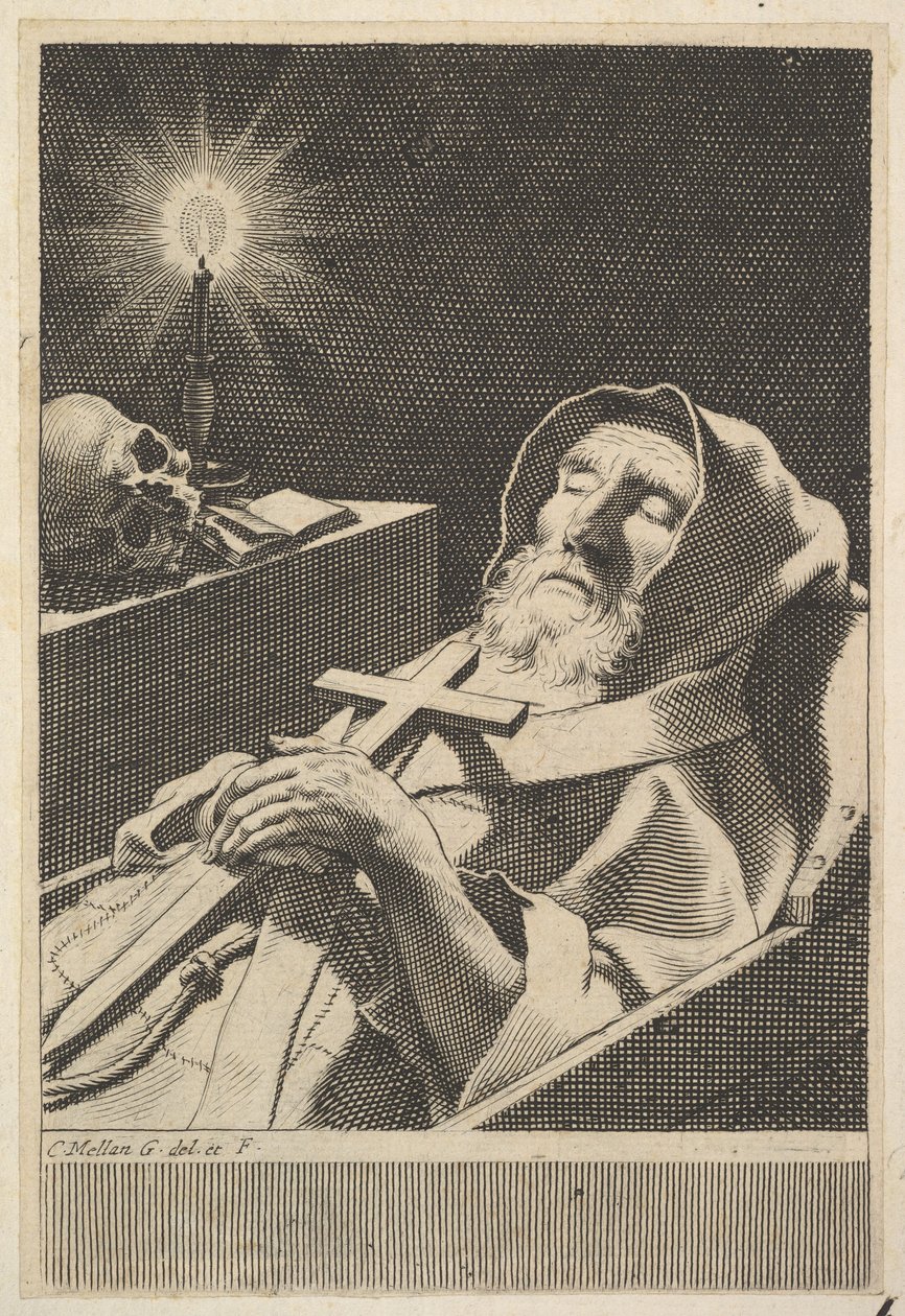 São Francisco de Paula de Claude Mellan