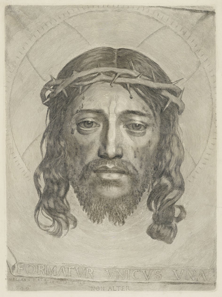 O sudário de Claude Mellan