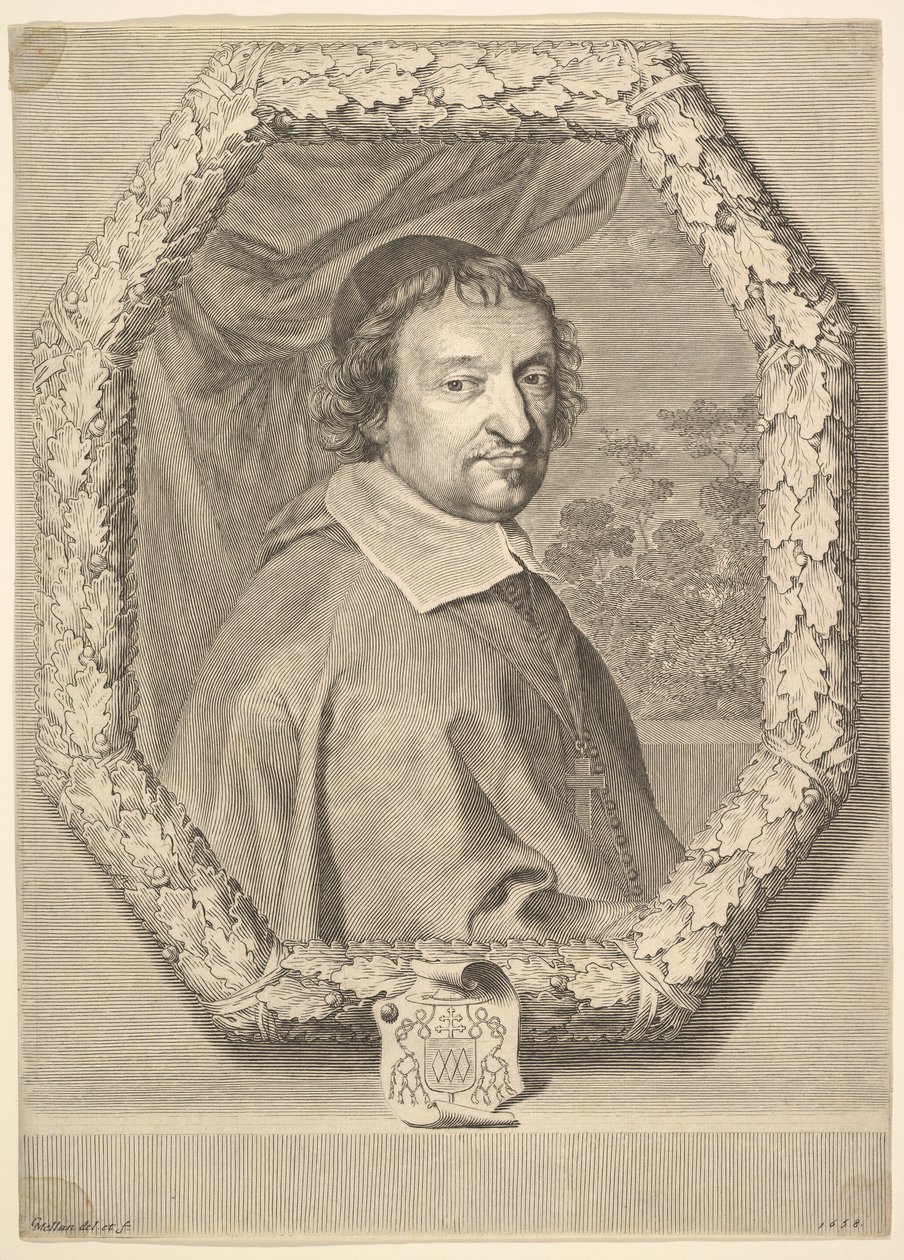 Victor le Bouthillier, 1658. de Claude Mellan