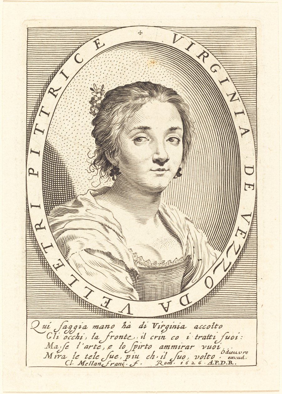 Virgínia da Vezzo de Claude Mellan