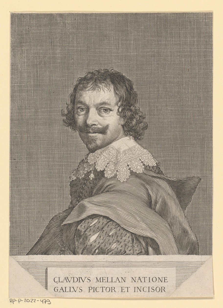 Autorretrato de Claude Mellan