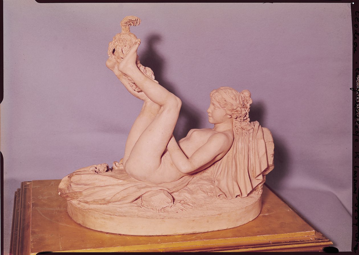 La Gimblette (terracota) de Claude Michel Clodion