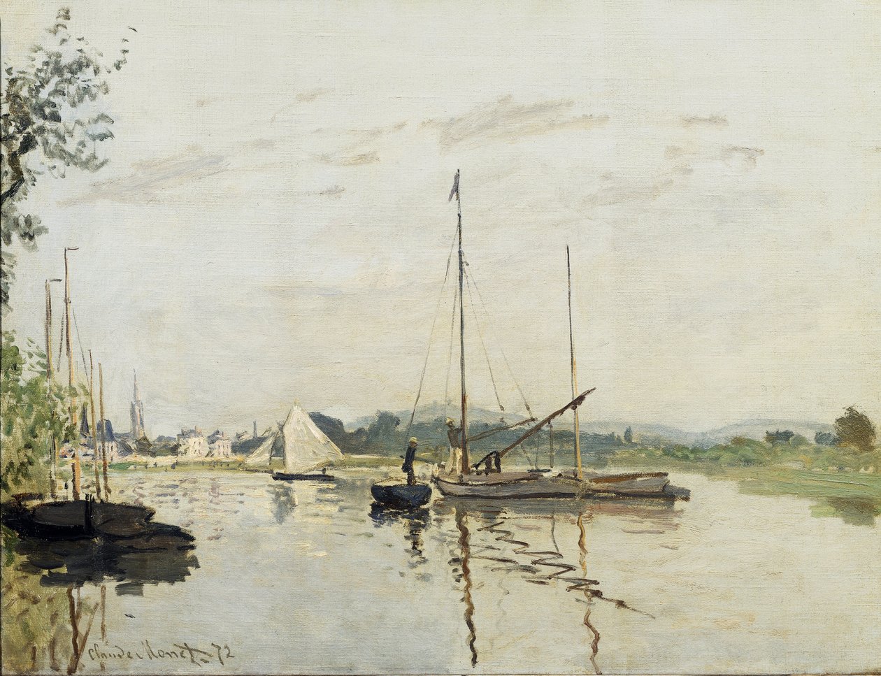 Argenteuil - óleo sobre tela de Claude Monet