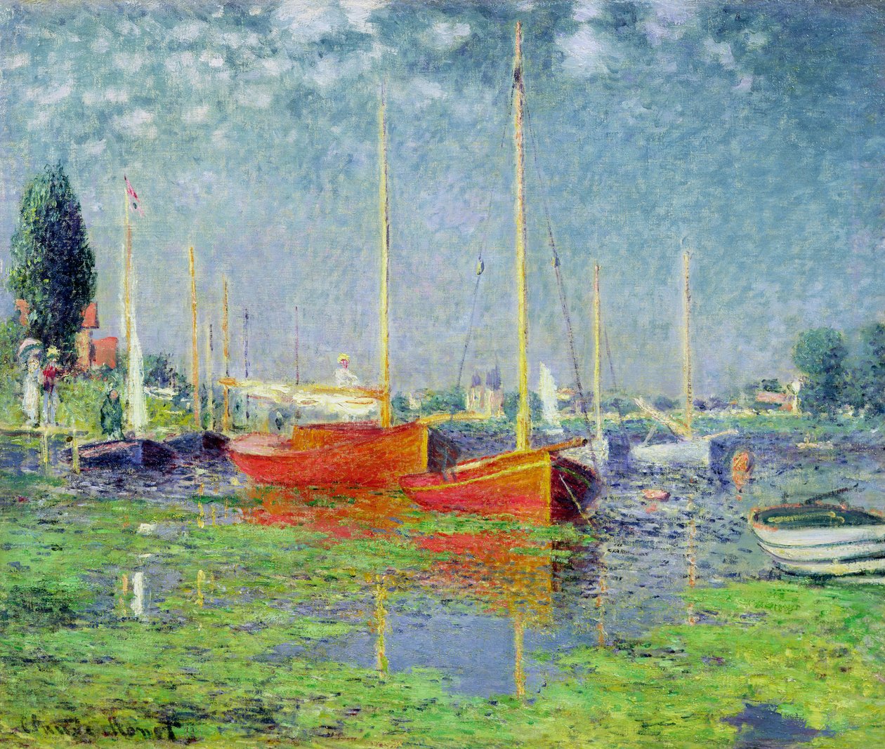 Argenteuil, c.1872-5 (ver também 287548) de Claude Monet