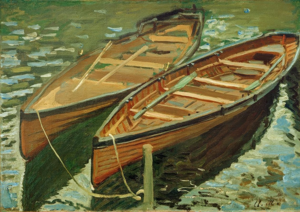 barcos de Claude Monet
