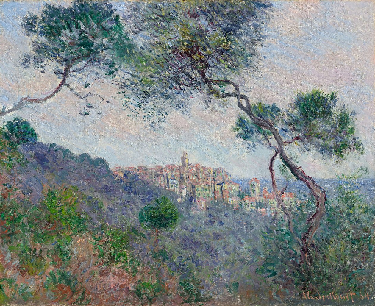 Bordighera, Itália de Claude Monet