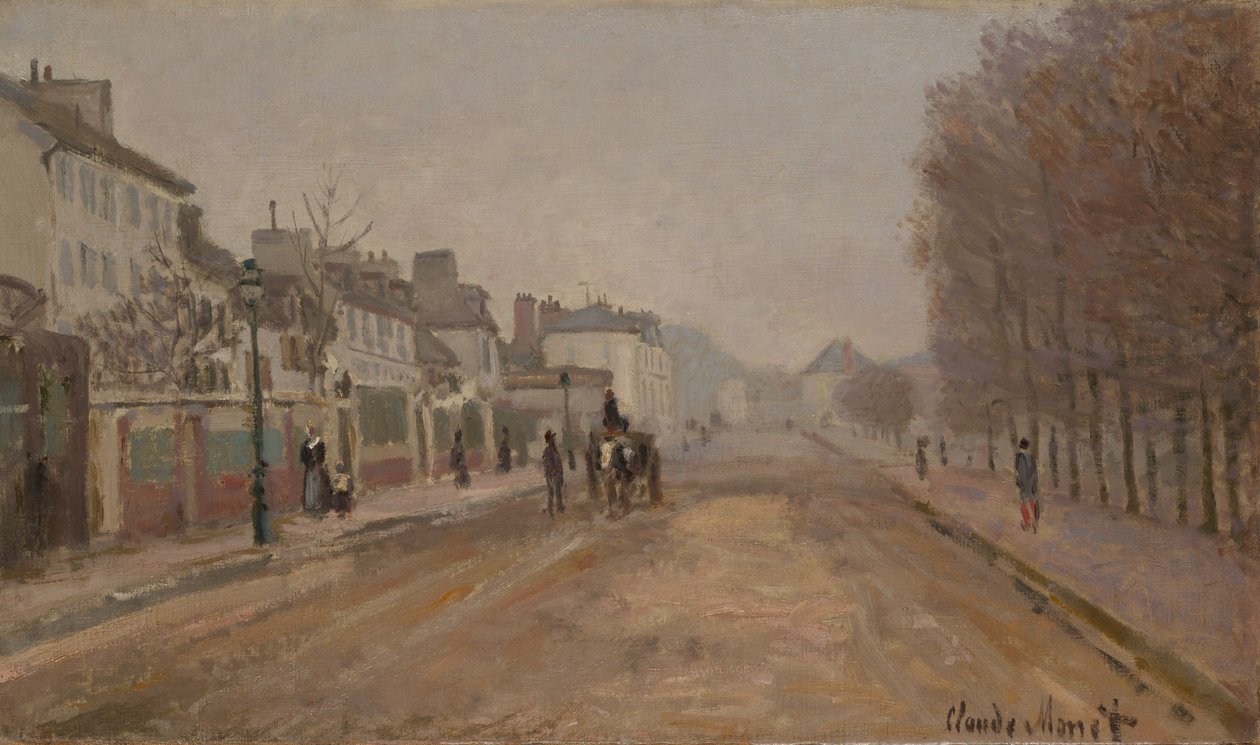 Boulevard Héloise, Argenteuil de Claude Monet