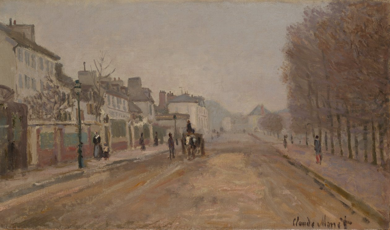 Boulevard H?loise, Argenteuil de Claude Monet