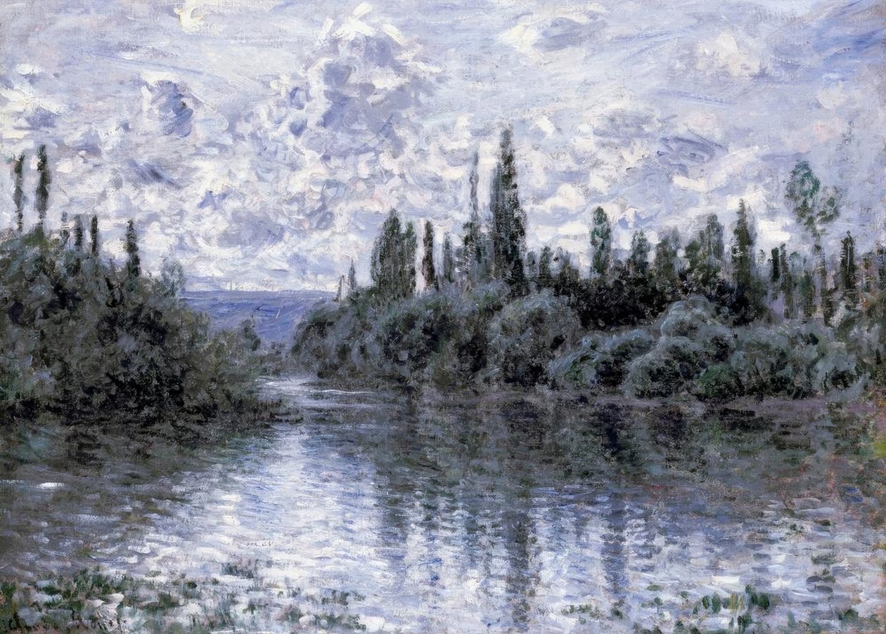 Braço do Sena perto de Vétheuil de Claude Monet